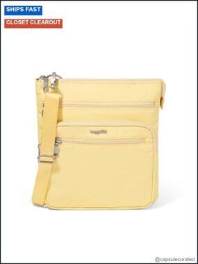 Baggallini Out and About Crossbody Nylon RFID Travel Handbag